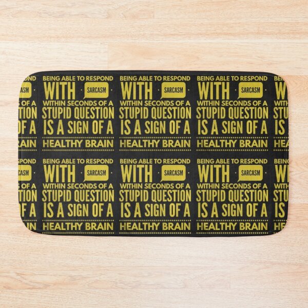 Item preview, I RESPOND WITH SARCASM designed and sold by CCCREW.