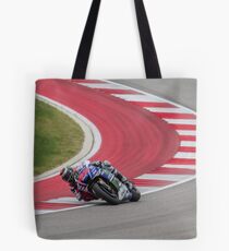 Jorge Lorenzo at Circuit Of The Americas 2014 Tote Bag