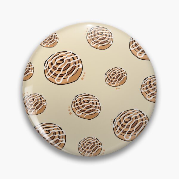 Item preview, Cute Iced Cinnamon Swirl Pattern designed and sold by AlmightyClaire.