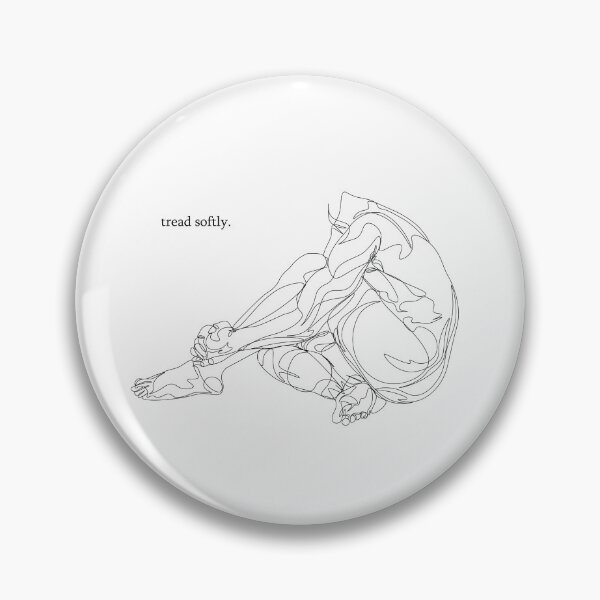 Item preview, Minimal Line Art (tread softly) designed and sold by rev3ry.