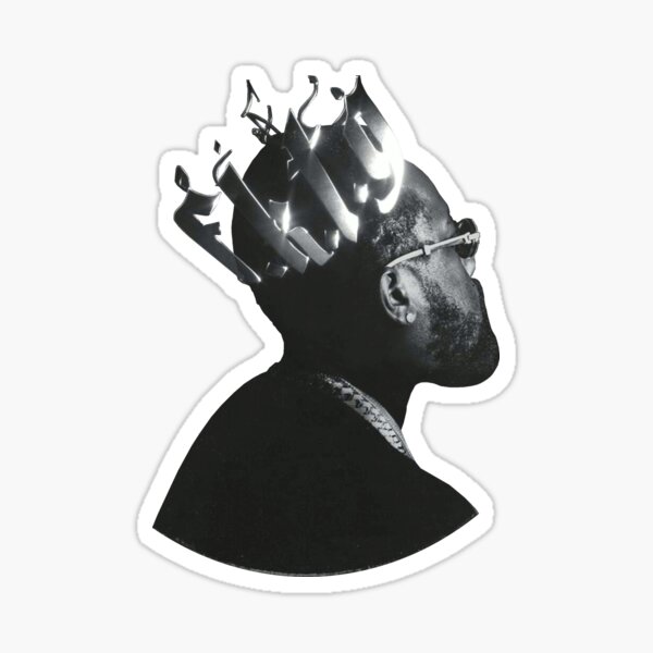 From King To A GOD Sticker