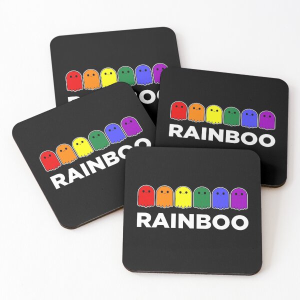 Artikelvorschau, Rainboo Ghosts Netter Halloween-Regenbogenstolz entworfen und verkauft von KeenCreative.