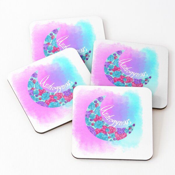 Item preview, Androgynous moon and roses designed and sold by MaeLynHong.