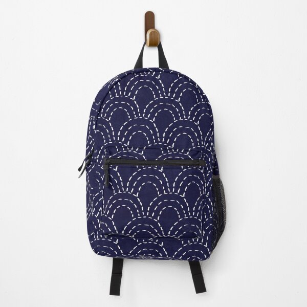Item preview, Sashiko Japanese Wave Pattern designed and sold by hellcom.