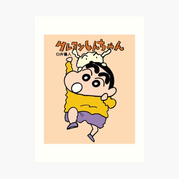 Shinchan Art Prints Redbubble