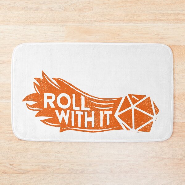 Item preview, Roll with it - a critical fail D20 design, and ideal gift for your dungeon master designed and sold by the50ftsnail.