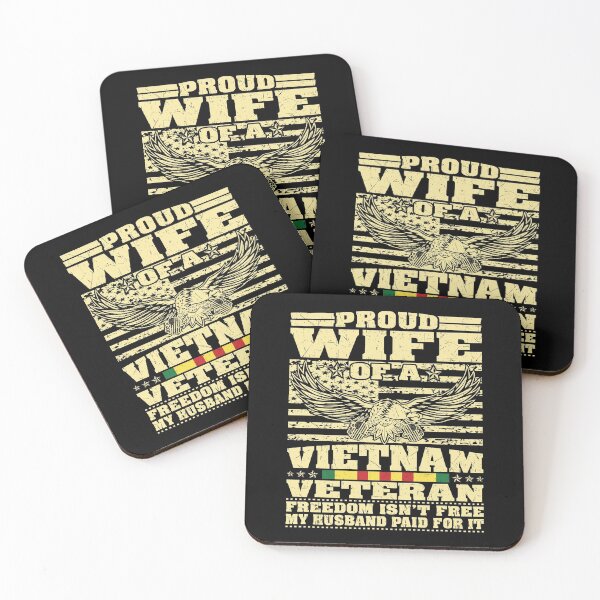 Item preview, Proud Wife Of Vietnam Veteran Spouse Gift - Freedom Isn't Free  designed and sold by DesignCube.