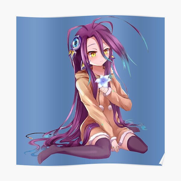 No Game No Life Cute Shuvi Poster By Kami Anime Redbubble