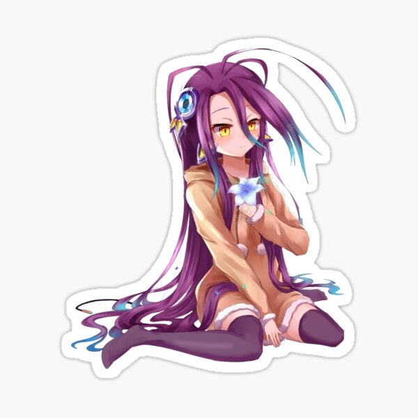 No Game No Life: Zero Riku Dola Purple Cosplay Wig