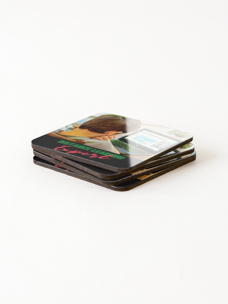 Thumbnail 4 of 5, Coasters (Set of 4), Distance Learning Expert designed and sold by HamiltonmagicTs.