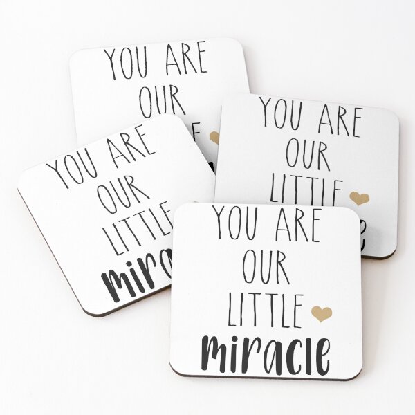 Item preview, You are our little miracle designed and sold by ela-94.