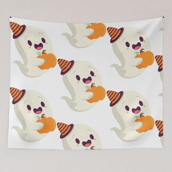 Item preview, Pumpkin gift Bearing Baby Ghost designed and sold by Sreena.