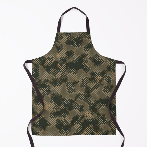 Item preview, Military Camouflage Digital Dots Patterns in Green, Beige and Black designed and sold by ShopieHome.