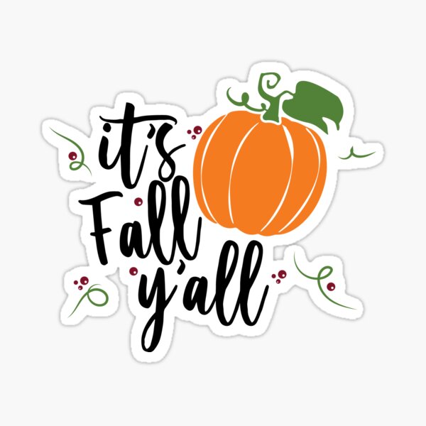 Item preview, It's Fall Y'all Autumn Design designed and sold by mintandbeer.