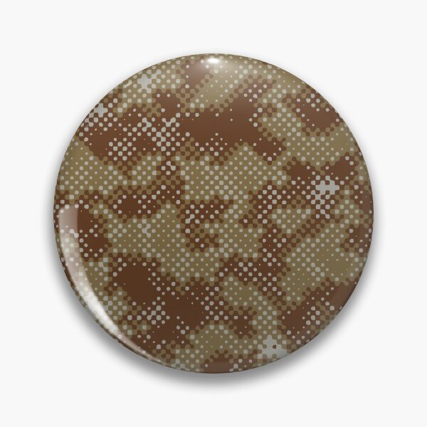 Item preview, Desert Camouflage Digital Dots Patterns in Green, Brown and Sand designed and sold by ShopieHome.