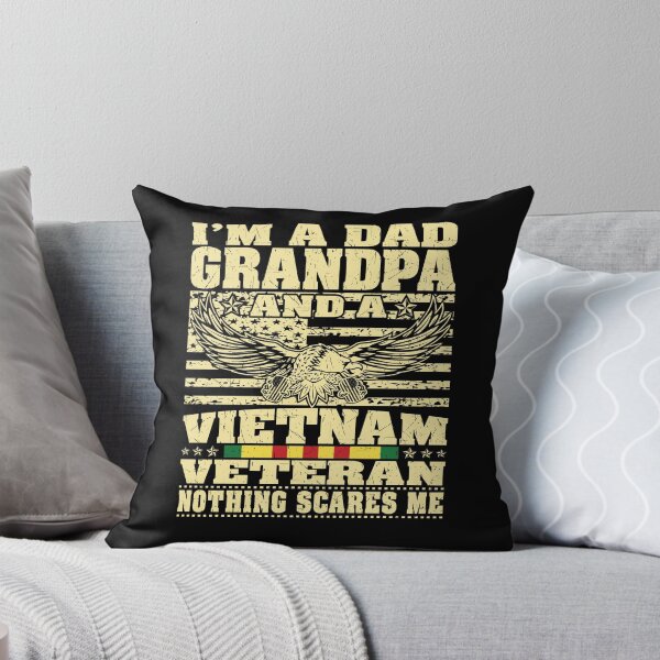 Item preview, I'm A Dad Grandpa And A Vietnam Veteran Nothing Scares Me designed and sold by DesignCube.