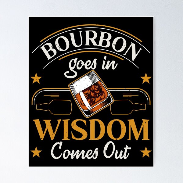 Item preview, Funny Whiskey Bourbon Drinking Gift design for Whisky Fans design designed and sold by Lisbob.