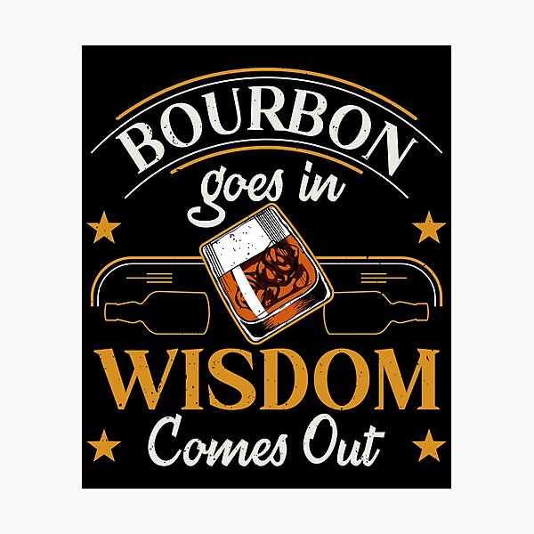 Item preview, Funny Whiskey Bourbon Drinking Gift design for Whisky Fans design designed and sold by Lisbob.