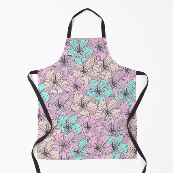 Item preview, Colorful Rainbow Bip Flower aesthetic Floral Pattern designed and sold by cation-studio.
