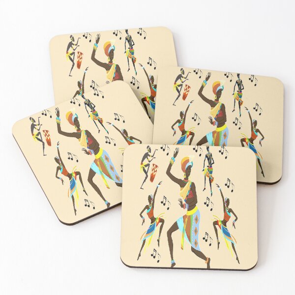 Item preview, The Rhythm of Africa,Ethnic Abstracto, music minimal abstract art designed and sold by Adri Barnard.