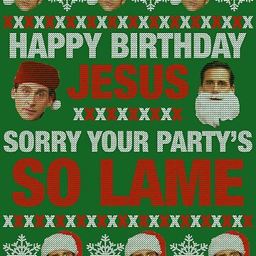 Vorschaubild zum Design Michael Scott Weihnachtspullover von Jijarugen