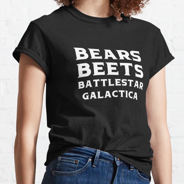 Size The Office Bears Beets Battlestar Galactica Womens T-Shirt Jr