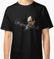 Tony Soprano Smoking A Sigar Classic T-Shirt