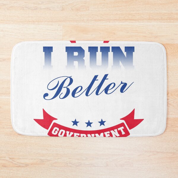 Item preview, Funny I Run Better Than The Government Gift design design designed and sold by Lisbob.