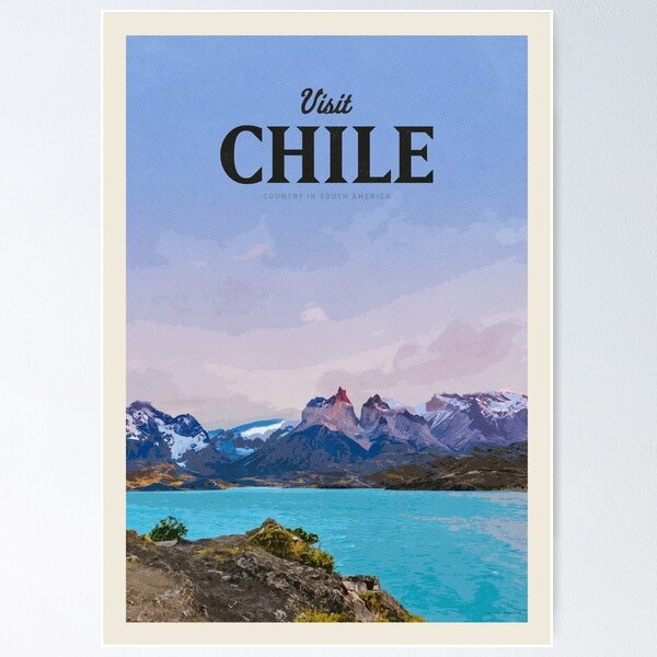 Chile Posters for Sale | Redbubble