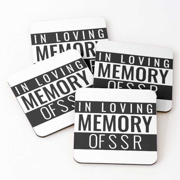 Item preview, In loving memory of SSR designed and sold by Apoorv Choudhary.