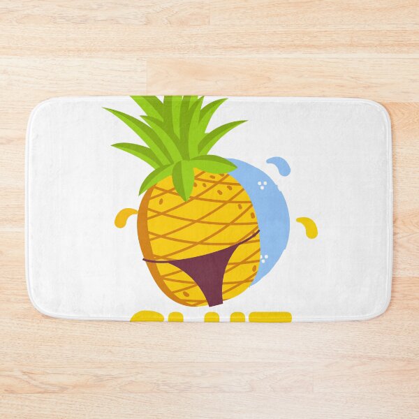 Item preview, Funny Vintage Pineapple Slut Yellow G-String gift print designed and sold by Lisbob.