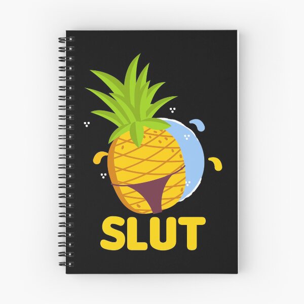 Item preview, Funny Vintage Pineapple Slut Yellow G-String gift print designed and sold by Lisbob.