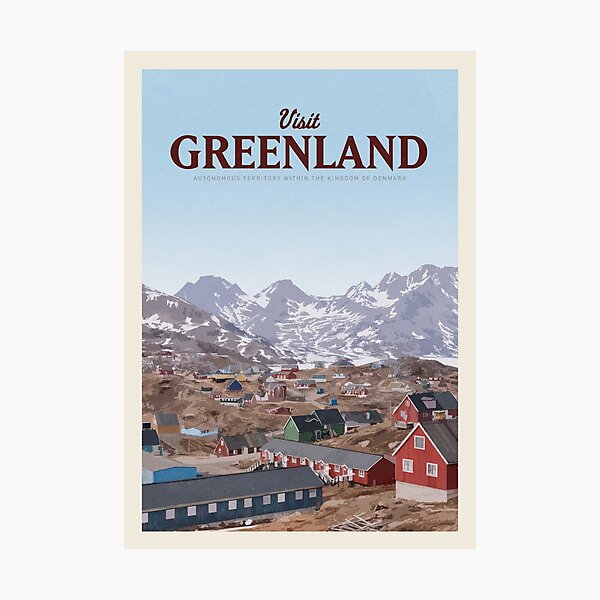 Item preview, Visit Greenland   designed and sold by CallumGardiner.