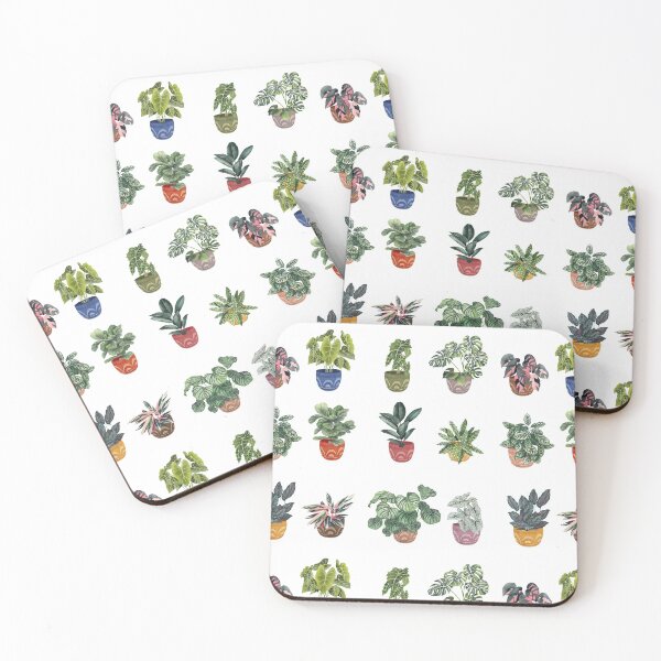 Item preview, Potted Plants Pattern designed and sold by Ana Moguš.