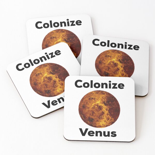 Item preview, Colonize Venus designed and sold by HilariousThings.