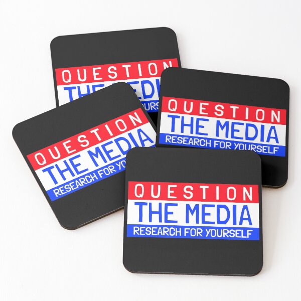 Item preview, Question The Media Research for yourself  designed and sold by 89129graphics.