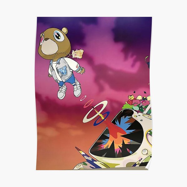 Kanye Graduation Poster