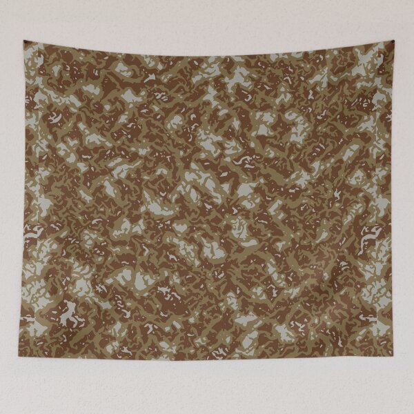 Item preview, Desert Camouflage Glowing Edges Patterns in Green, Brown and Sand designed and sold by ShopieHome.
