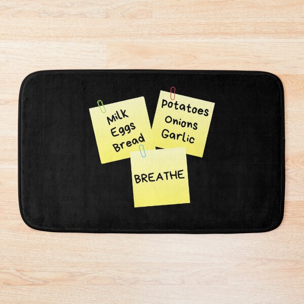 Item preview, Groceries List Sticky Memo Supermarket Humor designed and sold by leBoosh-Designs.