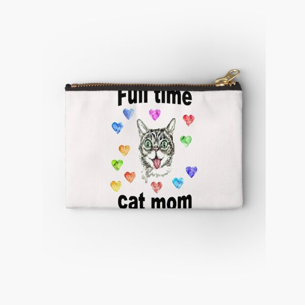 Item preview,  Full time Cat mom, cute design, for the cat lover designed and sold by Adri Barnard.