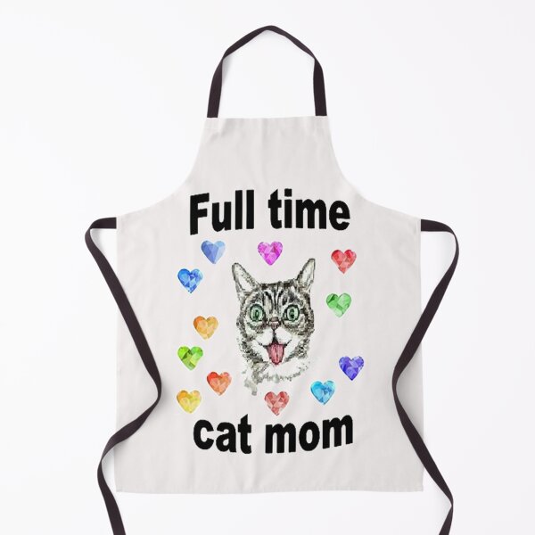 Item preview, Full time Cat mom, cute design, for the cat lover designed and sold by Adri Barnard.