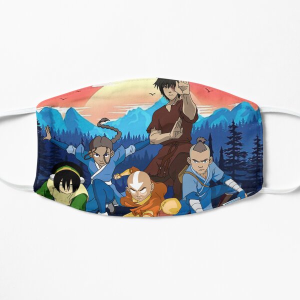 Avatar the last airbender, Aang Poster Flat Mask