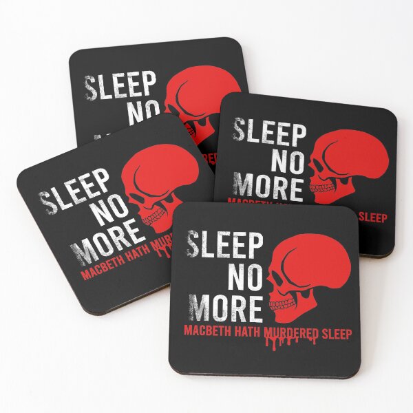 Item preview, Shakespeare Skulls Macbeth Sleep No More designed and sold by QuoteGeek.