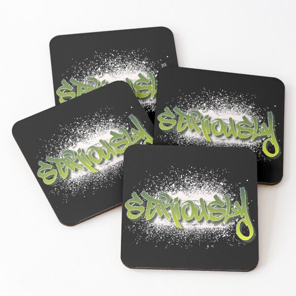 Item preview, Seriously- Graffiti Urban Contemporary Art designed and sold by AmazingEcraft.