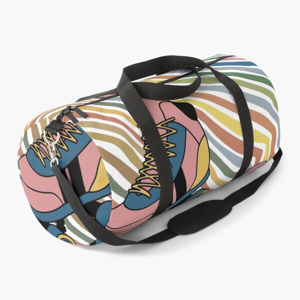 retro roller skate disco Duffle Bag