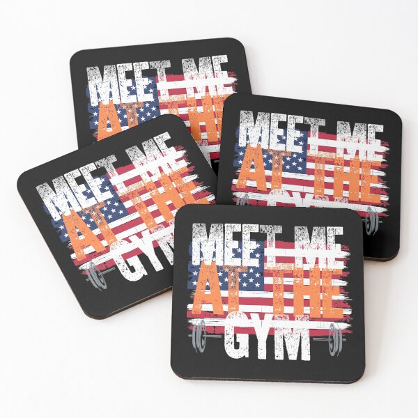 Item preview,  Meet Me At The Gym - Crossfit Men  Deadlift, Squats, Burpees designed and sold by Desiznn.