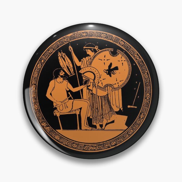 Item preview, Thetis receives her son, Achilles’ new armour from Hephaestus designed and sold by DotorEaon.