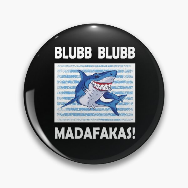 Item preview, Madafakas vintage shark funny blubb blubb shark designed and sold by Sash92.