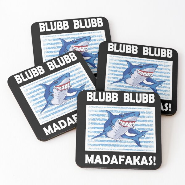 Item preview, Madafakas vintage shark funny blubb blubb shark designed and sold by Sash92.