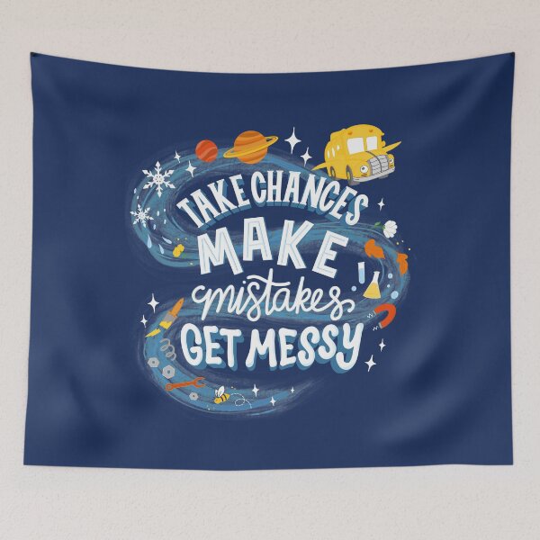 Item preview, Magic Schoolbus Frizzle Quote designed and sold by Kit Cronk.